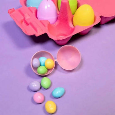 M&M's Peanut Chocolate Pastel Easter Candy Jar 62 Oz.